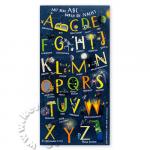 Postkarte: Mit dem ABC durch die Nacht