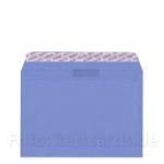 violetter, haftklebender Umschlag, DIN C5