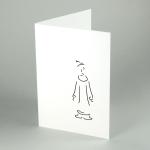 Weihnachtskarte: Weihnachtsmann