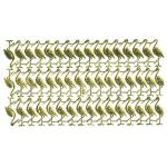 goldenes Glanzbild: 48 Störche